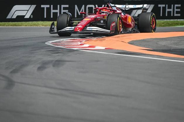 F1 Grand Prix Of Canada - Third Practice Session MONTREAL, CANADA JUNE 14: Charles Leclerc of Monaco and Scuderia Ferrari HP during the third practice session for the Formula 1 Canadian Grand Prix at Circuit Gilles-Villeneuve in Montreal, Quebec, Canada, on June 14, 2025. Montreal Canada  Copyright: xArturxWidakx originalFilename:widak-f1grandp250614_npMZ2.jpg