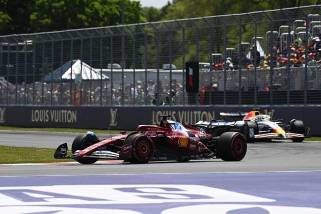 FORMULA 1 PIRELLI GRAND PRIX DU CANADA 2025 14.06.2025, Circuit Gilles-Villeneuve, Montreal, FORMULA 1 PIRELLI GRAND PRIX DU CANADA 2025 , im Bild Charles Leclerc (MCO), Scuderia Ferrari HP