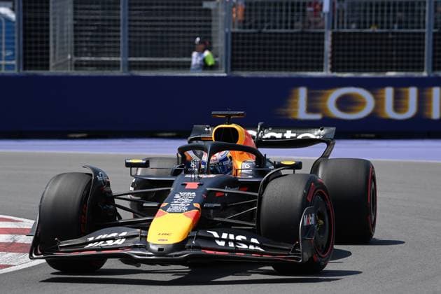14.06.2025, Circuit Gilles-Villeneuve, Montreal, FORMULA 1 PIRELLI GRAND PRIX DU CANADA 2025 , im Bild Max Verstappen (NLD), Oracle Red Bull Racing (Photo by Francois Tremblay Hasan Bratic DeFodi Images)