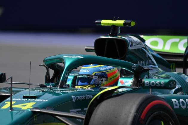 14.06.2025, Circuit Gilles-Villeneuve, Montreal, FORMULA 1 PIRELLI GRAND PRIX DU CANADA 2025 , im Bild Fernando Alonso (ESP), Aston Martin Aramco Cognizant Formula One Team (Photo by Francois Tremblay Hasan Bratic DeFodi Images)