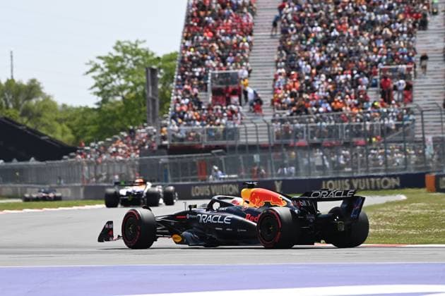 FORMULA 1 PIRELLI GRAND PRIX DU CANADA 2025 14.06.2025, Circuit Gilles-Villeneuve, Montreal, FORMULA 1 PIRELLI GRAND PRIX DU CANADA 2025 , im Bild Max Verstappen (NLD), Oracle Red Bull Racing