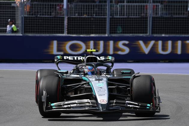 14.06.2025, Circuit Gilles-Villeneuve, Montreal, FORMULA 1 PIRELLI GRAND PRIX DU CANADA 2025 , im Bild Andrea Kimi Antonelli (ITA), Mercedes-AMG Petronas Formula One Team (Photo by Francois Tremblay Hasan Bratic DeFodi Images)