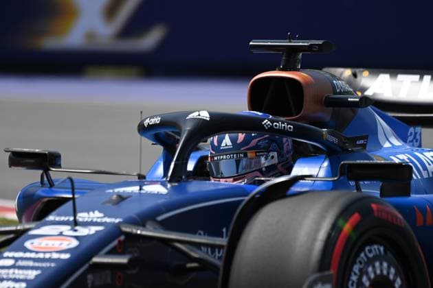 14.06.2025, Circuit Gilles-Villeneuve, Montreal, FORMULA 1 PIRELLI GRAND PRIX DU CANADA 2025 , im Bild Alexander Albon (GBR), Atlassian Williams Racing (Photo by Francois Tremblay Hasan Bratic DeFodi Images)