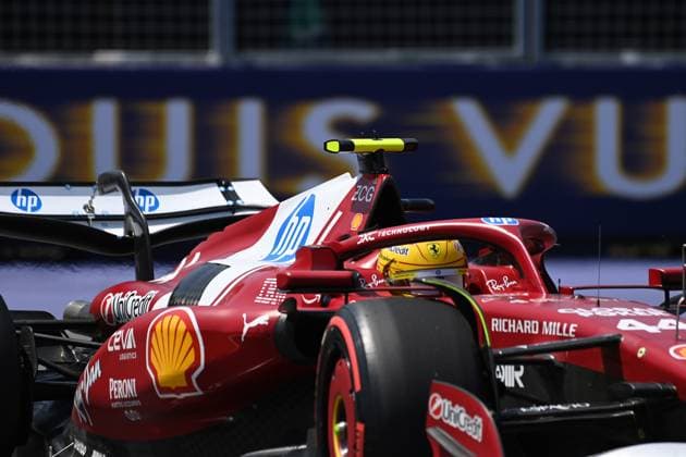 14.06.2025, Circuit Gilles-Villeneuve, Montreal, FORMULA 1 PIRELLI GRAND PRIX DU CANADA 2025 , im Bild Lewis Hamilton (GBR), Scuderia Ferrari HP (Photo by Francois Tremblay Hasan Bratic DeFodi Images)