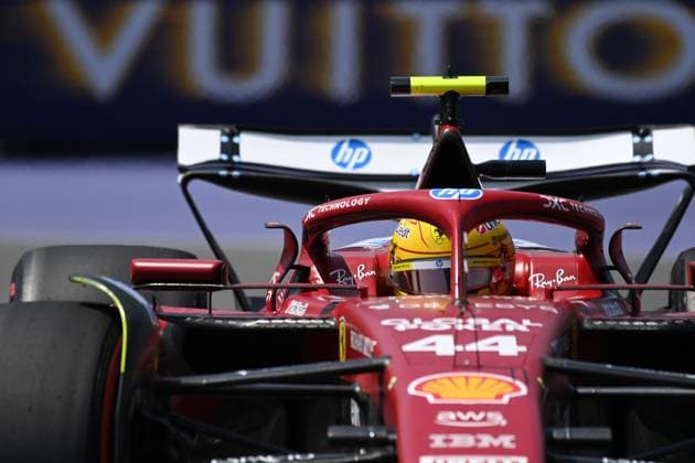 14.06.2025, Circuit Gilles-Villeneuve, Montreal, FORMULA 1 PIRELLI GRAND PRIX DU CANADA 2025 , im Bild Lewis Hamilton (GBR), Scuderia Ferrari HP (Photo by Francois Tremblay Hasan Bratic DeFodi Images)
