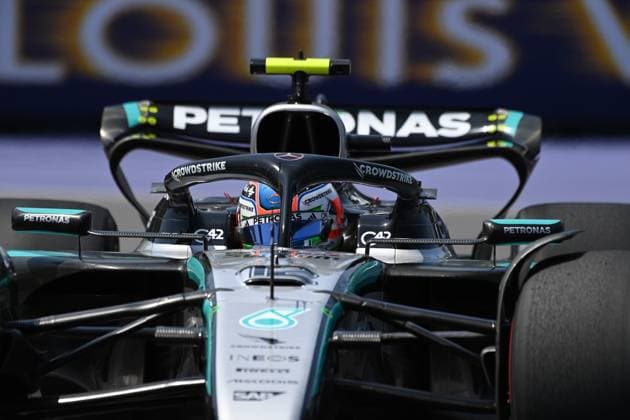 14.06.2025, Circuit Gilles-Villeneuve, Montreal, FORMULA 1 PIRELLI GRAND PRIX DU CANADA 2025 , im Bild Andrea Kimi Antonelli (ITA), Mercedes-AMG Petronas Formula One Team (Photo by Francois Tremblay Hasan Bratic DeFodi Images)
