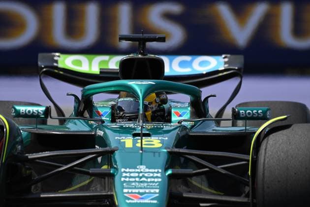 14.06.2025, Circuit Gilles-Villeneuve, Montreal, FORMULA 1 PIRELLI GRAND PRIX DU CANADA 2025 , im Bild Lance Stroll (CAN), Aston Martin Aramco Cognizant Formula One Team (Photo by Francois Tremblay Hasan Bratic DeFodi Images)