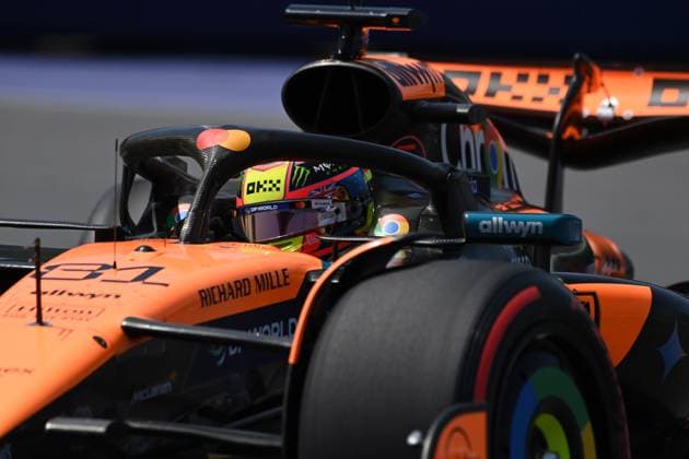 14.06.2025, Circuit Gilles-Villeneuve, Montreal, FORMULA 1 PIRELLI GRAND PRIX DU CANADA 2025 , im Bild Oscar Piastri (AUS), McLaren F1 Team (Photo by Francois Tremblay Hasan Bratic DeFodi Images)
