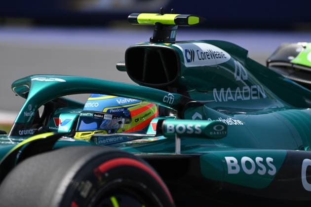 14.06.2025, Circuit Gilles-Villeneuve, Montreal, FORMULA 1 PIRELLI GRAND PRIX DU CANADA 2025 , im Bild Fernando Alonso (ESP), Aston Martin Aramco Cognizant Formula One Team (Photo by Francois Tremblay Hasan Bratic DeFodi Images)