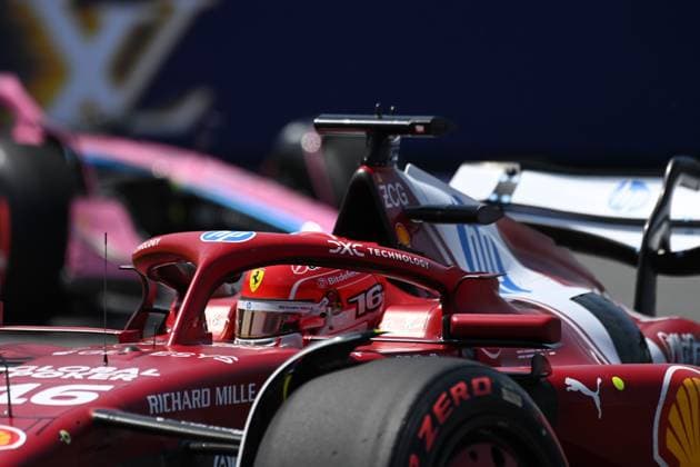 14.06.2025, Circuit Gilles-Villeneuve, Montreal, FORMULA 1 PIRELLI GRAND PRIX DU CANADA 2025 , im Bild Charles Leclerc (MCO), Scuderia Ferrari HP (Photo by Francois Tremblay Hasan Bratic DeFodi Images)