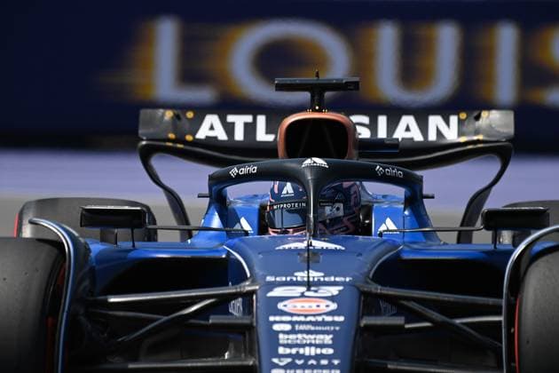 14.06.2025, Circuit Gilles-Villeneuve, Montreal, FORMULA 1 PIRELLI GRAND PRIX DU CANADA 2025 , im Bild Alexander Albon (GBR), Atlassian Williams Racing (Photo by Francois Tremblay Hasan Bratic DeFodi Images)