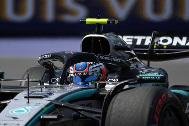 14.06.2025, Circuit Gilles-Villeneuve, Montreal, FORMULA 1 PIRELLI GRAND PRIX DU CANADA 2025 , im Bild Andrea Kimi Antonelli (ITA), Mercedes-AMG Petronas Formula One Team (Photo by Francois Tremblay Hasan Bratic DeFodi Images)