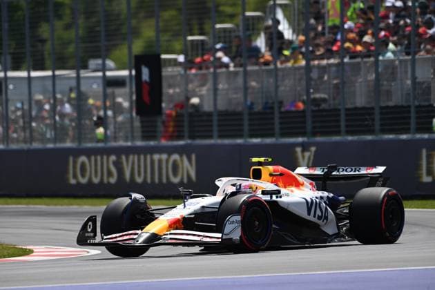 FORMULA 1 PIRELLI GRAND PRIX DU CANADA 2025 14.06.2025, Circuit Gilles-Villeneuve, Montreal, FORMULA 1 PIRELLI GRAND PRIX DU CANADA 2025 , im Bild Liam Lawson (NZL), Visa Cash App RB Formula One Team