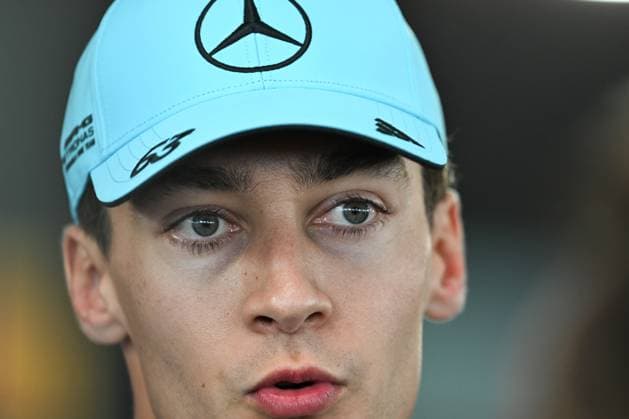 F1 Grand Prix Of Canada - Qualifying MONTREAL, CANADA JUNE 14: George Russell of Great Britain and Mercedes-AMG Petronas F1 Team speaks to the media after his win in the Qualifying Round for the Formula 1 Canadian Grand Prix at Circuit Gilles-Villeneuve in Montreal, Quebec, Canada, on June 14, 2025. Montreal Canada  Copyright: xArturxWidakx originalFilename:widak-f1grandp250614_npmwq.jpg