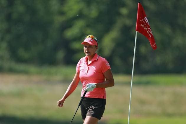 Meijer LPGA, Golf Damen Classic for Simply Give BELMONT, MICHIGAN - JUNE 14: Lexi Thompson of Delray Beach, Florida walks on the 15th green during the third round of the Meijer LPGA Classic for Simply Give golf tournament at Blythefield Country Club in Belmont, MI, USA Saturday, June 14, 2025. Belmont Michigan United States  Copyright: xAmyxLemusx originalFilename:lemus-meijerlp250614_npnLT.jpg