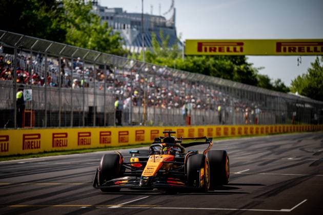 F1 - CANADIAN GRAND PRIX 2025 81 PIASTRI Oscar (aus), McLaren F1 Team MCL39, action during the Formula 1 Pirelli Grand Prix du Canada 2025, 10th round of the 2025 FIA Formula One World Championship, WM, Weltmeisterschaft from June 14 to 16, 2025 on the Circuit Gilles Villeneuve, in MontrÃ al, Canada - MontrÃ alCanada  Copyright: xALBERTOxVIMERCATIx