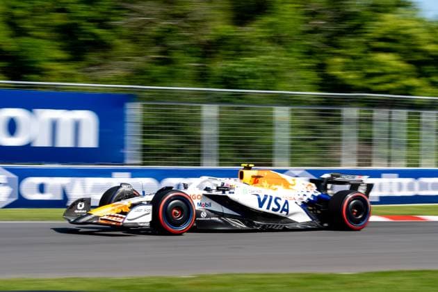 Liam Lawson (Visa Cash App Racing Bulls F1 Team, Neuseeland, 30) im VCARB 02, CAN, Formel 1 Weltmeisterschaft, Grand Prix von Kanada, Circuit Gilles Villeneuve, Qualifying, Saison 2025, 14.06.2025 CAN, Formel 1 Weltmeisterschaft, Grand Prix von Kanada, Circuit Gilles Villeneuve, Qualifying, Saison 2025, 14.06.2025 Montreal Copyright: xEibner-Pressefoto MarcelxFischerx EP_MFI