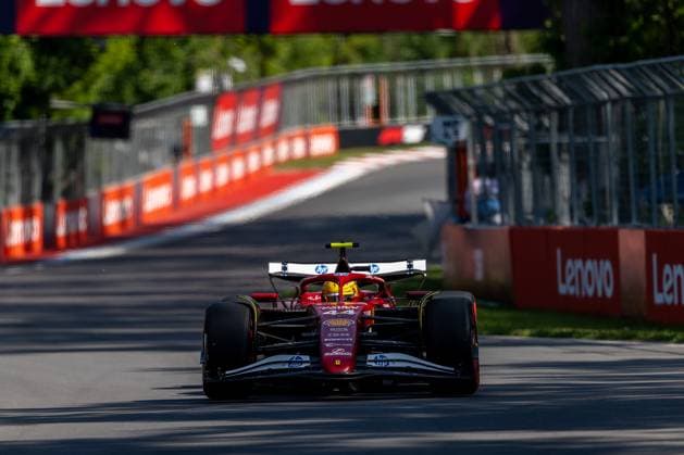 Lewis Hamilton (Scuderia Ferrari HP F1 Team, Großbritannien, 44) im SF-25, CAN, Formel 1 Weltmeisterschaft, Grand Prix von Kanada, Circuit Gilles Villeneuve, Qualifying, Saison 2025, 14.06.2025 CAN, Formel 1 Weltmeisterschaft, Grand Prix von Kanada, Circuit Gilles Villeneuve, Qualifying, Saison 2025, 14.06.2025 Montreal Copyright: xEibner-Pressefoto MarcelxFischerx EP_MFI