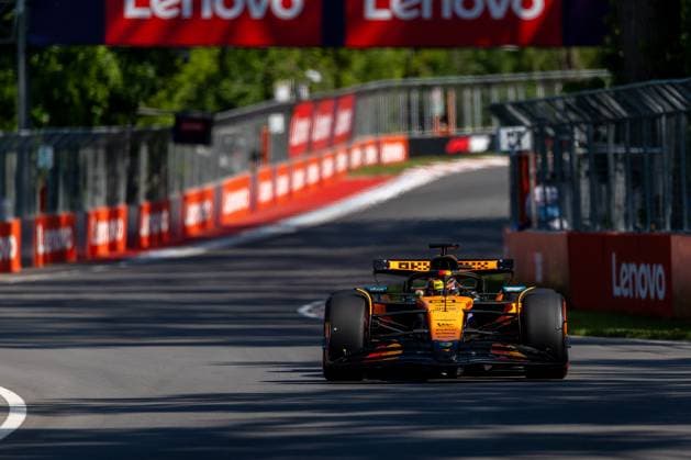 Oscar Piastri (McLaren Formula 1 Team, Australien 81) im MCL39, CAN, Formel 1 Weltmeisterschaft, Grand Prix von Kanada, Circuit Gilles Villeneuve, Qualifying, Saison 2025, 14.06.2025 CAN, Formel 1 Weltmeisterschaft, Grand Prix von Kanada, Circuit Gilles Villeneuve, Qualifying, Saison 2025, 14.06.2025 Montreal Copyright: xEibner-Pressefoto MarcelxFischerx EP_MFI