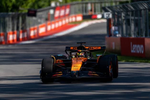 Oscar Piastri (McLaren Formula 1 Team, Australien 81) im MCL39, CAN, Formel 1 Weltmeisterschaft, Grand Prix von Kanada, Circuit Gilles Villeneuve, Qualifying, Saison 2025, 14.06.2025 CAN, Formel 1 Weltmeisterschaft, Grand Prix von Kanada, Circuit Gilles Villeneuve, Qualifying, Saison 2025, 14.06.2025 Montreal Copyright: xEibner-Pressefoto MarcelxFischerx EP_MFI