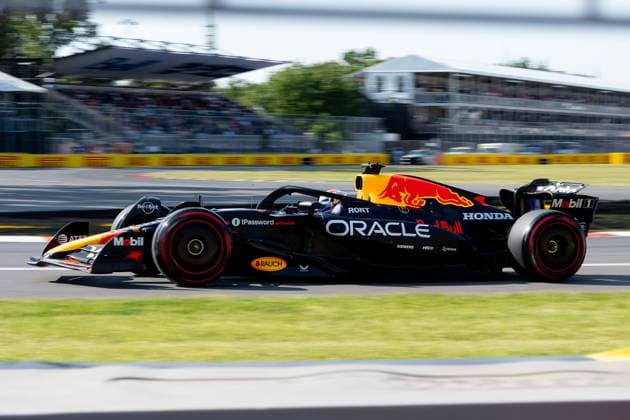 Max Verstappen (Oracle Red Bull Racing, Niederlande, 01) im RB21, CAN, Formel 1 Weltmeisterschaft, Grand Prix von Kanada, Circuit Gilles Villeneuve, Qualifying, Saison 2025, 14.06.2025 CAN, Formel 1 Weltmeisterschaft, Grand Prix von Kanada, Circuit Gilles Villeneuve, Qualifying, Saison 2025, 14.06.2025 Montreal Copyright: xEibner-Pressefoto MarcelxFischerx EP_MFI