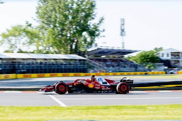 Charles Leclerc (Scuderia Ferrari HP F1 Team, Monaco. 16) im SF-25, CAN, Formel 1 Weltmeisterschaft, Grand Prix von Kanada, Circuit Gilles Villeneuve, Qualifying, Saison 2025, 14.06.2025 CAN, Formel 1 Weltmeisterschaft, Grand Prix von Kanada, Circuit Gilles Villeneuve, Qualifying, Saison 2025, 14.06.2025 Montreal Copyright: xEibner-Pressefoto MarcelxFischerx EP_MFI