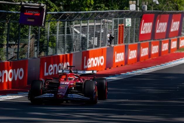 Charles Leclerc (Scuderia Ferrari HP F1 Team, Monaco. 16) im SF-25, CAN, Formel 1 Weltmeisterschaft, Grand Prix von Kanada, Circuit Gilles Villeneuve, Qualifying, Saison 2025, 14.06.2025 CAN, Formel 1 Weltmeisterschaft, Grand Prix von Kanada, Circuit Gilles Villeneuve, Qualifying, Saison 2025, 14.06.2025 Montreal Copyright: xEibner-Pressefoto MarcelxFischerx EP_MFI