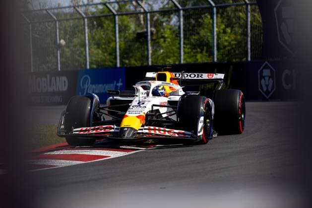 Isack Hadjar (Visa Cash App Racing Bulls F1 Team, Frankreich, 06) im VCARB 02, CAN, Formel 1 Weltmeisterschaft, Grand Prix von Kanada, Circuit Gilles Villeneuve, Qualifying, Saison 2025, 14.06.2025 CAN, Formel 1 Weltmeisterschaft, Grand Prix von Kanada, Circuit Gilles Villeneuve, Qualifying, Saison 2025, 14.06.2025 Montreal Copyright: xEibner-Pressefoto MarcelxFischerx EP_MFI