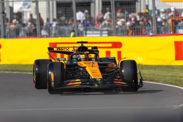 Oscar Piastri (McLaren Formula 1 Team, Australien 81) im MCL39, CAN, Formel 1 Weltmeisterschaft, Grand Prix von Kanada, Circuit Gilles Villeneuve, Qualifying, Saison 2025, 14.06.2025 CAN, Formel 1 Weltmeisterschaft, Grand Prix von Kanada, Circuit Gilles Villeneuve, Qualifying, Saison 2025, 14.06.2025 Montreal Copyright: xEibner-Pressefoto MarcelxFischerx EP_MFI