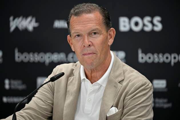Daniel Grieder CEO Chief Executive Officer und Mitglied des Vorstands der HUGO BOSS AG Portrait Tennis Herren BOSS Open ATP, Tennis Herren 250 Stuttgart 2025 Weissenhof BOSS Open ATP 250 Stuttgart 2025