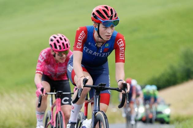 TDS Women Kristyna Burlova CZE Team Ceratizit Pro Cycling 15.06.2025 Kuessnacht, SCHWEIZ, Tour de Suisse Women 4.Etappe Kuessnacht - Kuessnacht Kristyna Burlova CZE Team Ceratizit Pro Cycling