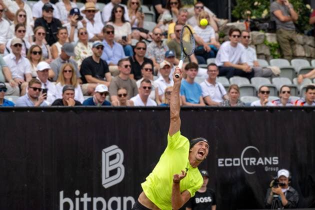 Alexander Zverev (GER). xettx, Deutschland, Stuttgart, 15.06.2025, Tennis, Boss Open, 2025, Finale, A. Zverev (GER) - T. Fritz (USA), TC Weissenhof, Center Court