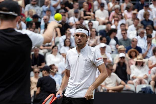 15.06.25 Tennis BOSS Open Stuttgart Weissenhof 2025 Deutschland, Stuttgart, 15.06.2025, Tennis, BOSS Open Stuttgart Weissenhof 2025: Taylor Fritz.