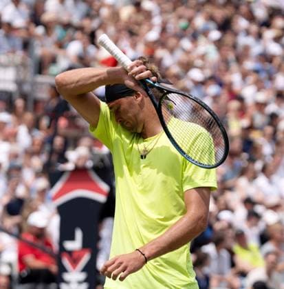15.06.25 Tennis BOSS Open Stuttgart Weissenhof 2025 Deutschland, Stuttgart, 15.06.2025, Tennis, BOSS Open Stuttgart Weissenhof 2025: Alexander Zverev.