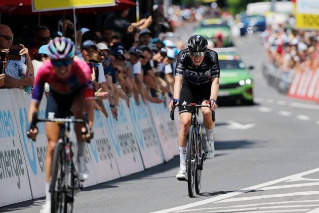 TDS Women Demi Vollering NED Team FDJ-Suez 15.06.2025 Kuessnacht, SCHWEIZ, Tour de Suisse Women 4.Etappe Kuessnacht - Kuessnacht Demi Vollering NED Team FDJ-Suez