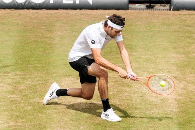 BOSS OPEN ATP250; 15.06.2025 Taylor Fritz (USA) im Match gegen Alexander Zverev (GER) BOSS OPEN ATP250; Stuttgart, Tennisclub Weissenhof am 15.06.2025 Copyright: xBEAUTIFULxSPORTS Wunderlx