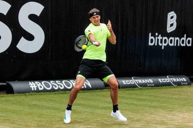 BOSS OPEN ATP250; 15.06.2025 Alexander Zverev (GER) im Match gegen Taylor Fritz (USA) BOSS OPEN ATP250; Stuttgart, Tennisclub Weissenhof am 15.06.2025 Copyright: xBEAUTIFULxSPORTS Wunderlx