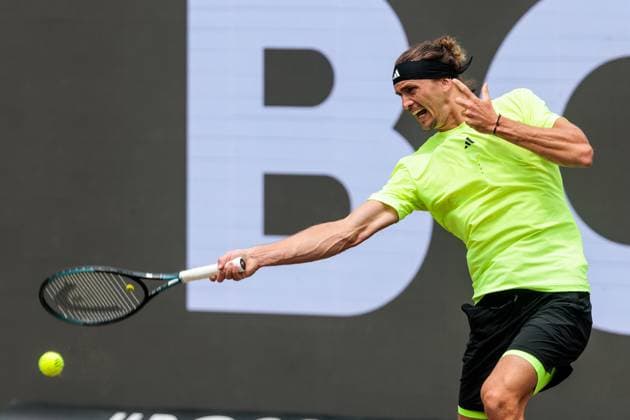 BOSS OPEN ATP250; 15.06.2025 Alexander Zverev (GER) im Match gegen Taylor Fritz (USA) BOSS OPEN ATP250; Stuttgart, Tennisclub Weissenhof am 15.06.2025 Copyright: xBEAUTIFULxSPORTS Wunderlx
