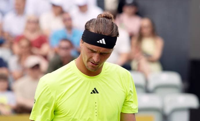 15.06.25 Tennis BOSS Open Stuttgart Weissenhof 2025 Deutschland, Stuttgart, 15.06.2025, Tennis, BOSS Open Stuttgart Weissenhof 2025: Alexander Zverev.