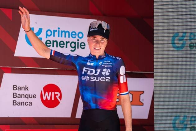 Küssnacht, Schweiz, June 15, 2025 VOLLERING Demi (FDJ-SUEZ) after Stage 4, Tour de Suisse Women 2025 Host in Küssnacht SZ (Pascal von Büren SPP) Copyright: xPascalxvonxBürenx xSPPx spp-en-PaVoBSp-Pavo-TDS-Women-110
