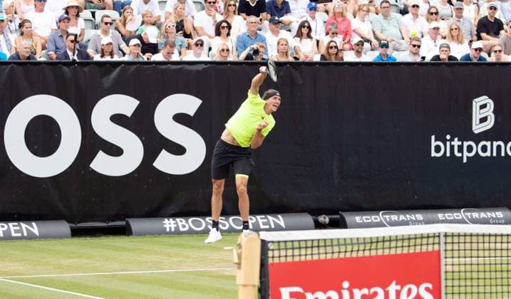 15.06.25 Tennis BOSS Open Stuttgart Weissenhof 2025 Deutschland, Stuttgart, 15.06.2025, Tennis, BOSS Open Stuttgart Weissenhof 2025: Alexander Zverev.