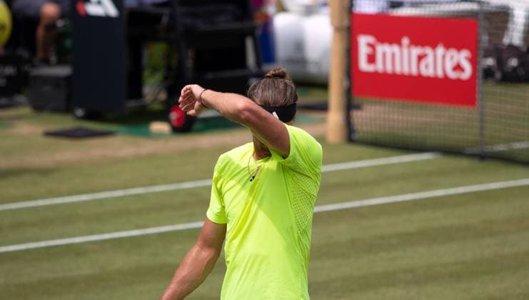 15.06.25 Tennis BOSS Open Stuttgart Weissenhof 2025 Deutschland, Stuttgart, 15.06.2025, Tennis, BOSS Open Stuttgart Weissenhof 2025: Alexander Zverev.