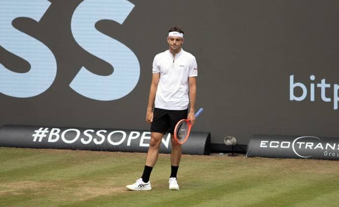 15.06.25 Tennis BOSS Open Stuttgart Weissenhof 2025 Deutschland, Stuttgart, 15.06.2025, Tennis, BOSS Open Stuttgart Weissenhof 2025: Taylor Fritz.