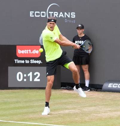 15.06.25 Tennis BOSS Open Stuttgart Weissenhof 2025 Deutschland, Stuttgart, 15.06.2025, Tennis, BOSS Open Stuttgart Weissenhof 2025: Alexander Zverev.