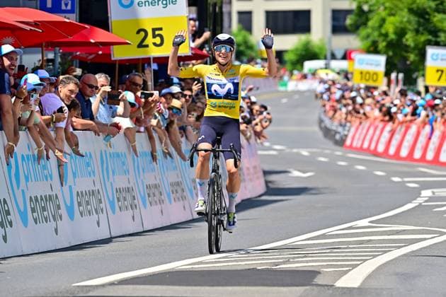 Marlen Reusser gewinnt Tour de Suisse Women 2025 Marlen Reusser (SUI Schweiz, Switzerland) Moviestar Team gewinnt 4. Etappe der 5. Tour de Suisse Women 2025. UCI Women™s WorldTour 2025 am 15. Juni 2025 von Küssnacht nach Küssnacht 129,4 Kilometer. Gesamtsieg
