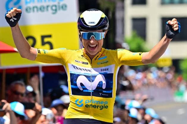 Marlen Reusser gewinnt Tour de Suisse Women 2025 Marlen Reusser (SUI Schweiz, Switzerland) Moviestar Team gewinnt 4. Etappe der 5. Tour de Suisse Women 2025. UCI Women™s WorldTour 2025 am 15. Juni 2025 von Küssnacht nach Küssnacht 129,4 Kilometer. Gesamtsieg