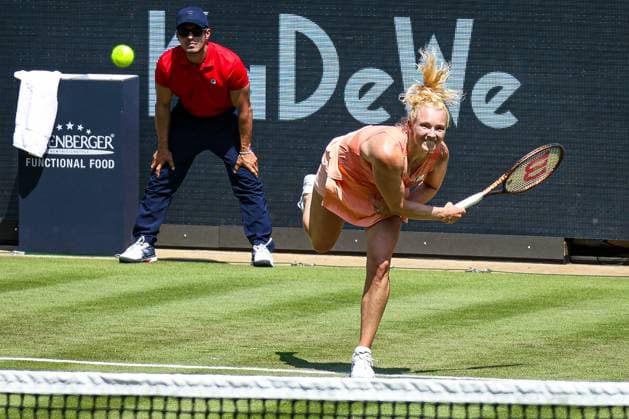 Katerina Siniakova CZE, Berlin Tennis Open by HYLO 2025, Berlin, LTTC Rot-Weiß , 15.06.2025, Copyright: xClaudioxGärtnerx
