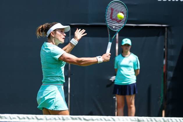 Katarzyna Kawa POL, Berlin Tennis Open by HYLO 2025, Berlin, LTTC Rot-Weiß , 15.06.2025, Copyright: xClaudioxGärtnerx