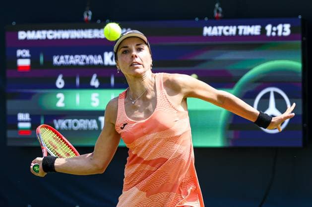 Viktoriya Tomova BUL, Berlin Tennis Open by HYLO 2025, Berlin, LTTC Rot-Weiß , 15.06.2025, Copyright: xClaudioxGärtnerx