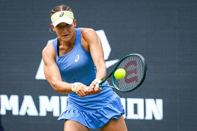 Rebeka Masarova SUI, Berlin Tennis Open by HYLO 2025, Berlin, LTTC Rot-Weiß , 15.06.2025, Copyright: xClaudioxGärtnerx